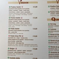 Menù   at Zaza Doner Kebab in Olbia