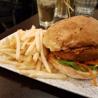 Vegan burger at Blackheath Bar & Bistro in Blackheath