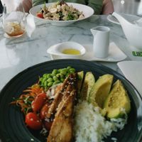 Sélection of the dishes of Seashell Healthy Living Menu available at Sailor's Rest in Limassol