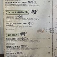 The Menu  at Full Lotus in Coron