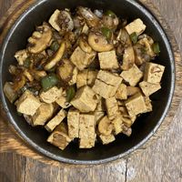 Vegan Sisig (without egg) at Full Lotus in Coron