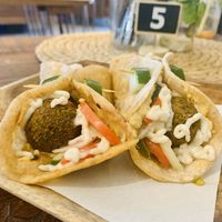 Falafel sandwich  at Full Lotus in Coron