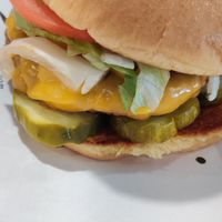 Daily cheeseburger at Daily Veg in Wilmington