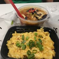 Mac n Cheez and a quinoa vege soup at Daily Veg in Wilmington