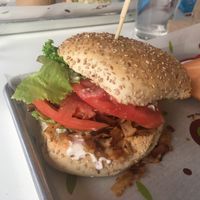 B.A.L.T. Sandwich...delicious! at Daily Veg in Wilmington