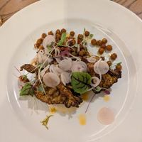 Cauliflower with chickpeas at The Lewiston Loch Ness Inn in Drumnadrochit