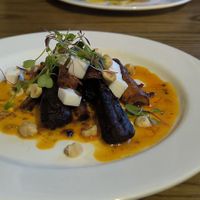 Starter: roasted carrots at The Lewiston Loch Ness Inn in Drumnadrochit