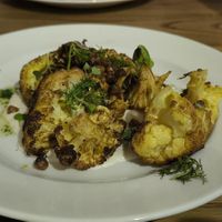 Main: roasted couliflour at The Lewiston Loch Ness Inn in Drumnadrochit