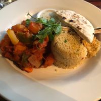 Butternut squash tagine  at The Lewiston Loch Ness Inn in Drumnadrochit