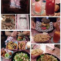 Cocktails, Burgers, Salads :) at Vegan Junk Food Bar  - Rotterdam in Rotterdam