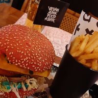Daddy burger at Vegan Junk Food Bar  - Rotterdam in Rotterdam