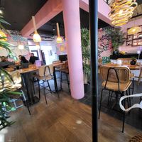 Downstares (Even more seating options upstares) at Vegan Junk Food Bar  - Rotterdam in Rotterdam