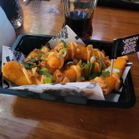 Flamboyant "shrimp" at Vegan Junk Food Bar  - Rotterdam in Rotterdam