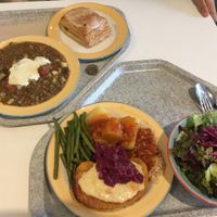 Absolutely yum, balanced and healthy with a lot of varieties  at Mensa Veggie 2.0 - Die tiefgrüne Mensa in Berlin