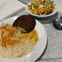 20€. Not worthy. Not for people that are not students. They made problems. Too expansive for the quality they serve. Go somewhere else at Mensa Veggie 2.0 - Die tiefgrüne Mensa in Berlin