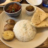 Vegan curry & rice at Shiretoko Serai in Rausu
