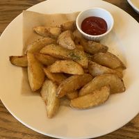 Potato fries at Shiretoko Serai in Rausu