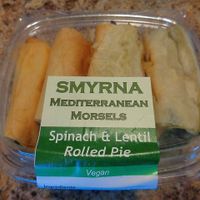 Spinach & Lentil Rolled Pies at Smyrna Mediterranean Morsels in Hudson