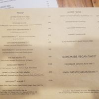 Main Menu at YEARS 素年 in Kowloon