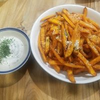 Black Truffle Sweet Potato Fries at YEARS 素年 in Kowloon