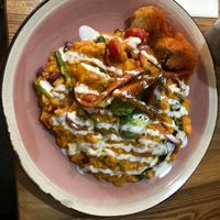 Lion’s mane mushroom pumpkin risotto  at YEARS 素年 in Kowloon