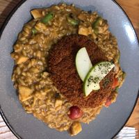 Japanese katsu curry risotto  at YEARS 素年 in Kowloon