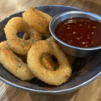 Vegan calamari   at YEARS 素年 in Kowloon