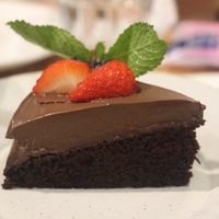 VEGAN CRAZY CHOCOLATE CAKE at YEARS 素年 in Kowloon