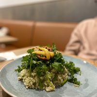 cilantro risotto at YEARS 素年 in Kowloon