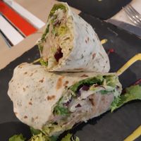 Main /  Wrap "El yupi"  at Sanissimo - Gran Via in Madrid