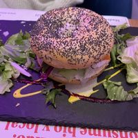 Bagel marinero 👌🏻 #Veganuary at Sanissimo - Gran Via in Madrid