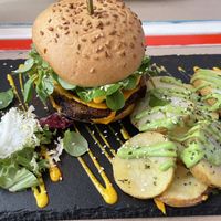 Burger  at Sanissimo - Gran Via in Madrid