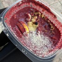 Açaí bowl  #Veganuary at Sanissimo - Gran Via in Madrid