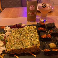 Garden salmon tartare  at Sanissimo - Gran Via in Madrid