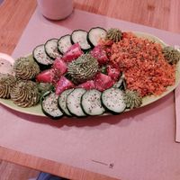 Hippie salad 🥗 at Sanissimo - Gran Via in Madrid