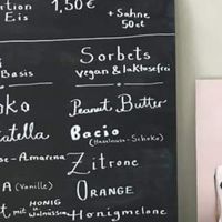 various vegan flavors (pic from owners Facebook page) at Eiswerkstatt in Stuttgart