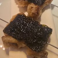 Cardoncello in tempura at Capra e Cavoli in Milan