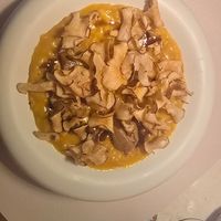 Risotto non risotto di dadi di sedano rapa at Capra e Cavoli in Milan