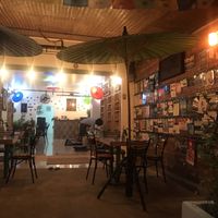 Inside  at Ashoka Vegan in Koh Phangan