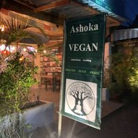 Outside at Ashoka Vegan in Koh Phangan