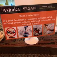 Inside at Ashoka Vegan in Koh Phangan