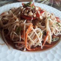 Somtam at Ashoka Vegan in Koh Phangan