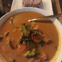 Penang curry at Ashoka Vegan in Koh Phangan