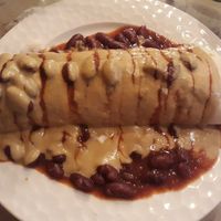 Red bean burrito at Ashoka Vegan in Koh Phangan