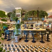The entrance bar  at The Ivy in Dublin