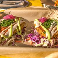 Fritters at Root Down Kitchen in Bend