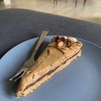 Erdnussbutter-Tarte at Mit Herz und Zucker in Hamburg