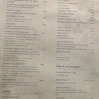 menu  at Mit Herz und Zucker in Hamburg