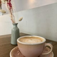 Cappuccino mit Hafermilch at Mit Herz und Zucker in Hamburg