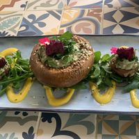 Mushrooms raw  at MIMO in Malaga